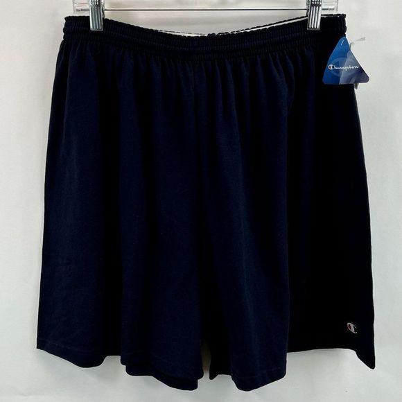 Champion Other - NWT Vintage 90s Champion Mens Sz XXL Jersey Short Navy Blue Athletic Shorts